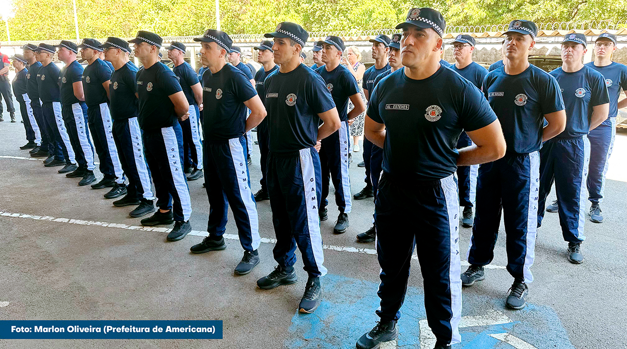 Sejam bem-vindos, novos Guardas Municipais. 37 Servidores iniciam treinamento para compor a GCM de Americana