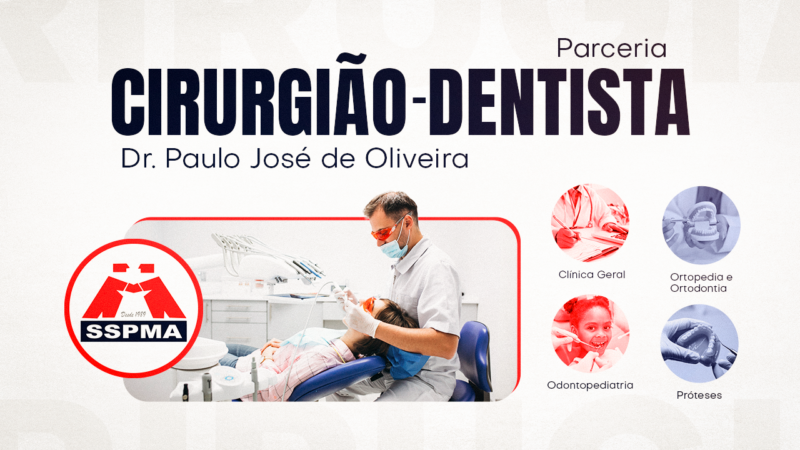 Dr. Paulo José de Oliveira | Sócios do SSPMA contam com condições exclusivas. Conheça a parceria!
