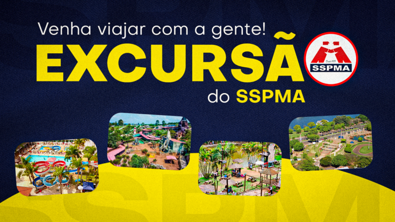 Excursão SSPMA | Nós queremos saber, Servidor: que tal viajar com a gente em 2026? 🧳🌄