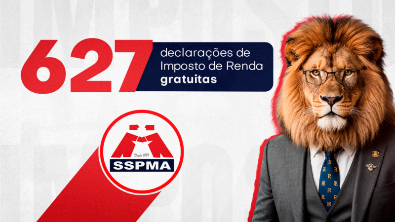 SSPMA realiza 627 declarações gratuitas de Imposto de Renda para Servidores associados em 2026
