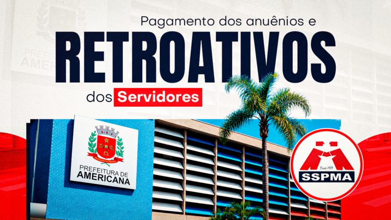 Descongela Já | SSPMA cobra, desde janeiro, um posicionamento do Prefeito sobre o pagamento dos RETROATIVOS. Aguardamos retorno!