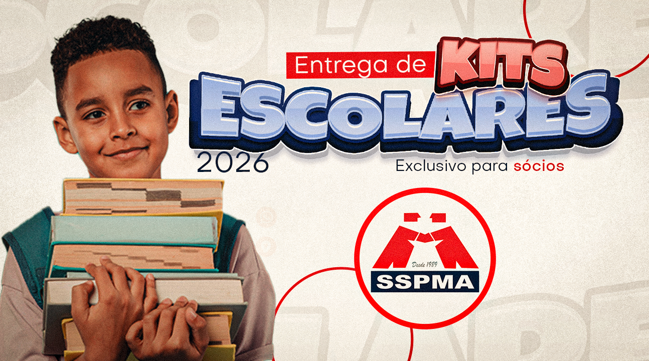 Kits de Materiais Escolares 2026 | Inscrições estão abertas e Servidores podem fazer a reserva pelo WhatsApp ou na sede