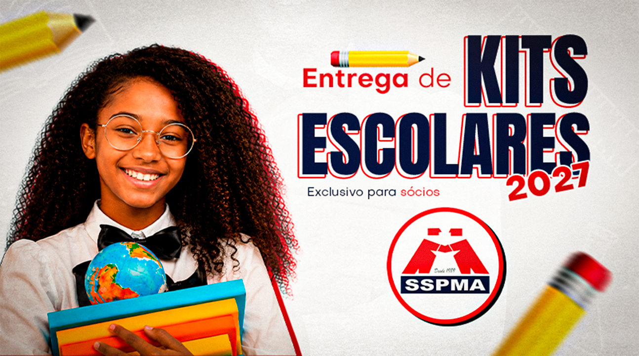 SSPMA abre inscrições para os Kits de Materiais Escolares 2027. Garanta seu benefício até 18 de dezembro de 2026