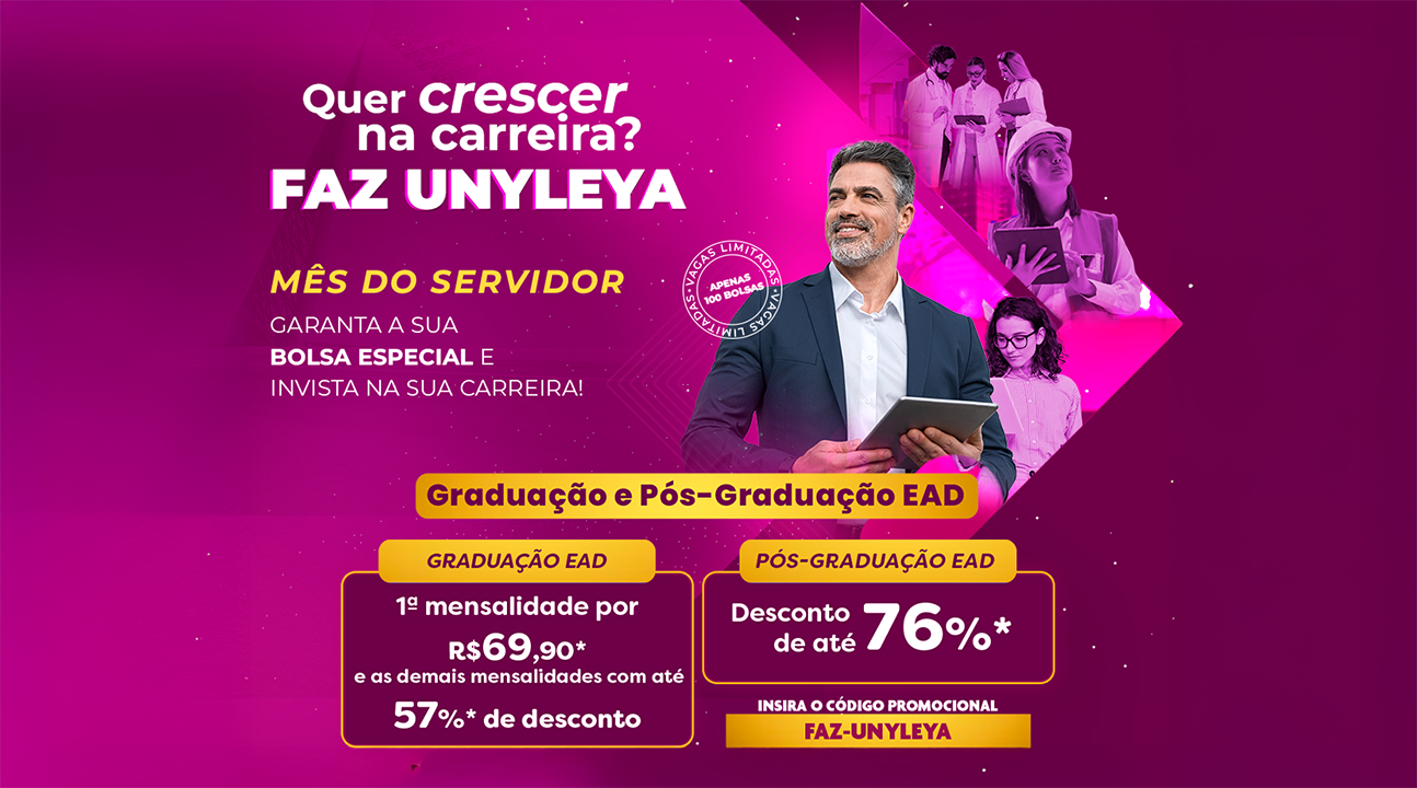 Servidor associado: impulsione sua trajetória profissional com uma formação de excelência na Unyleya