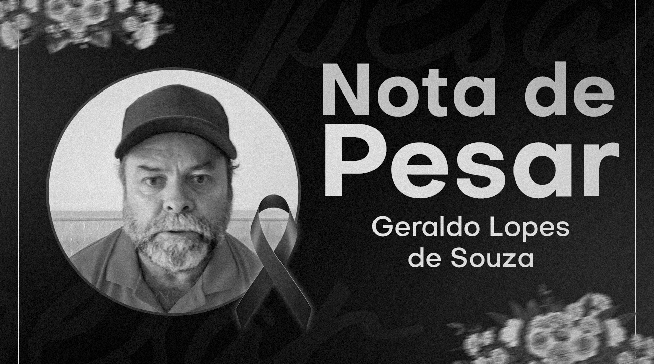 Descanse em paz, Geraldo Lopes de Souza, companheiro da Secretaria de Meio Ambiente