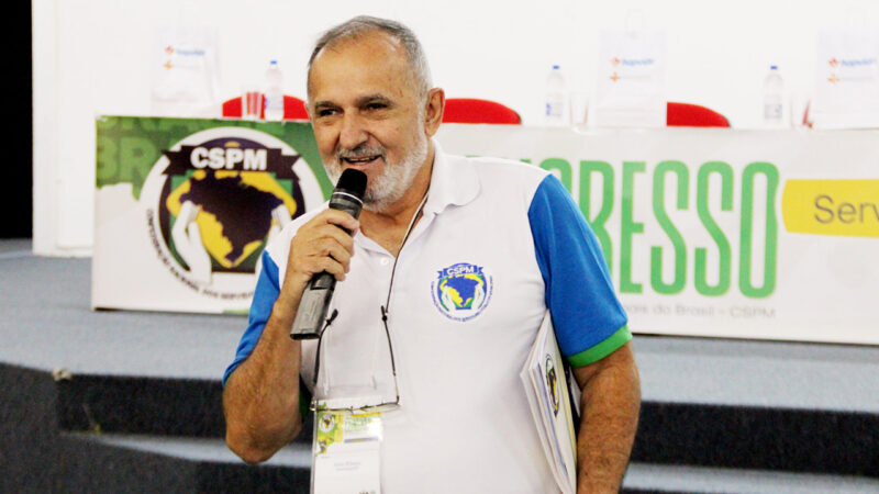 Aires Ribeiro é eleito presidente da CSPM no 3º Congresso Nacional dos Servidores Municipais