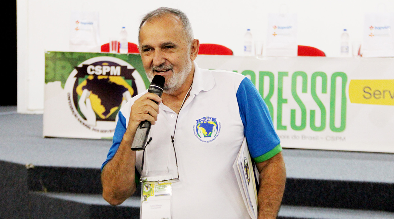 Aires Ribeiro é eleito presidente da CSPM no 3º Congresso Nacional dos Servidores Municipais