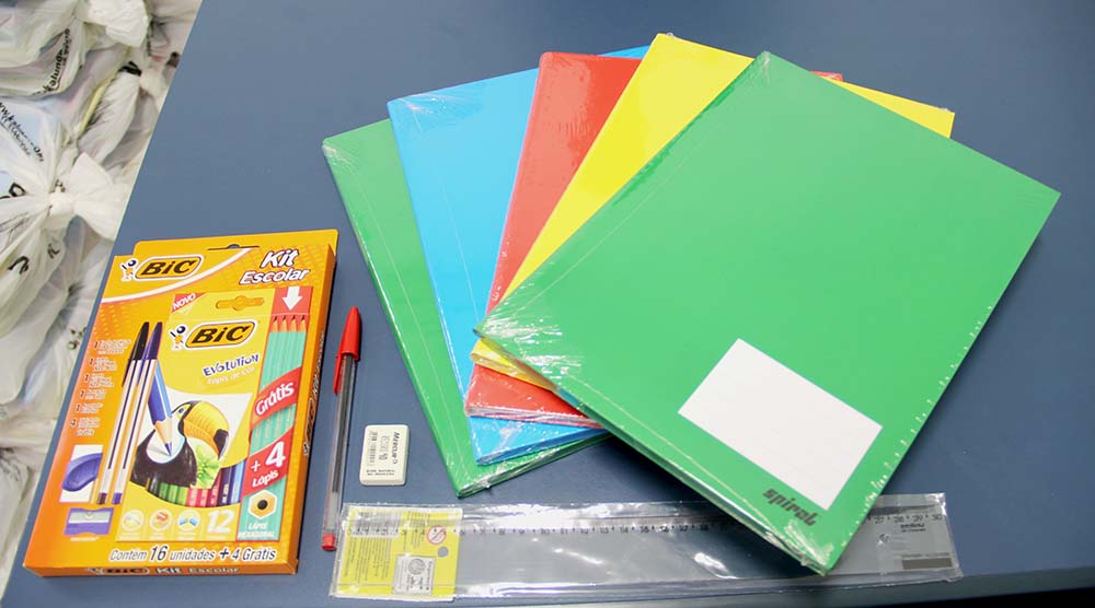 Kits de Material Escolar | Entregas começam dia 20 de janeiro na sede do SSPMA, das 8 às 17 horas