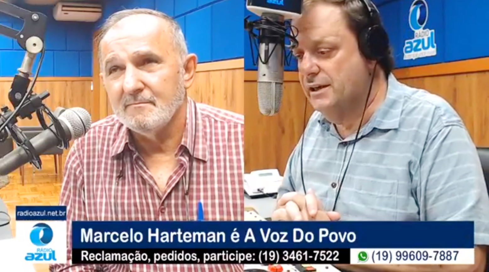 Rádio Azul | Tesoureiro Aires Ribeiro participa do programa “A Voz do Povo”