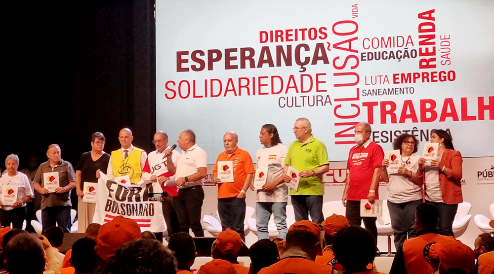 CONCLAT | Diretor Aires Ribeiro participa e representa SSPMA na Conferência da Classe Trabalhadora