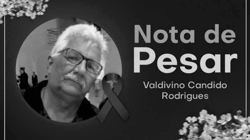 SSPMA lamenta profundamente o falecimento do Servidor associado Valdivino Cândido Rodrigues