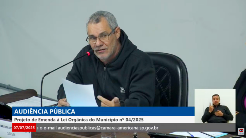 Audiência Pública discute concessão do DAE. SSPMA contesta e cobra respostas. Fomos representados pelo diretor Mota
