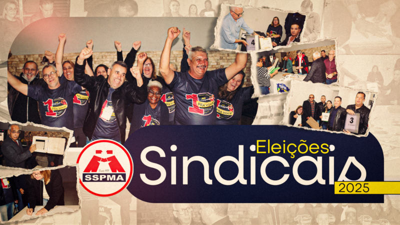 Documentário especial do SSPMA mostra todos detalhes e a transparência da eleição sindical que escolheu a Chapa 1