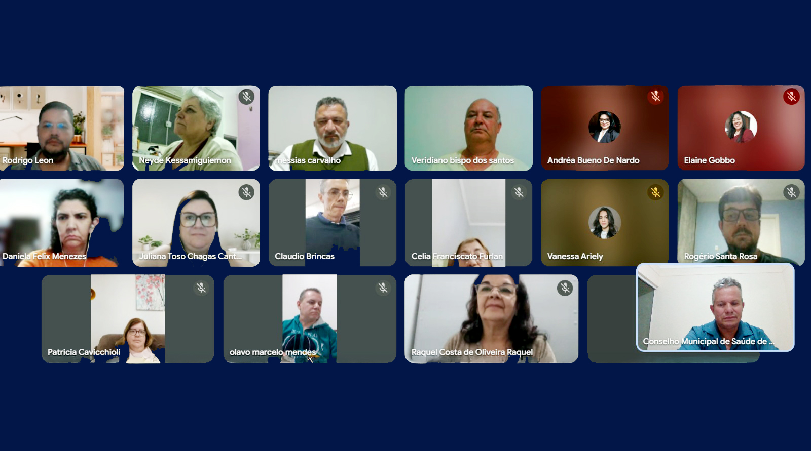 Conselho Municipal de Saúde de Americana | Patrícia Cavicchioli representa o SSPMA na organização da Conferência