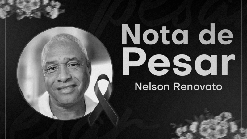 Nota de Pesar | Lamentamos o falecimento do Servidor Nelson Renovato, da Merenda da Educação. Descanse em paz!