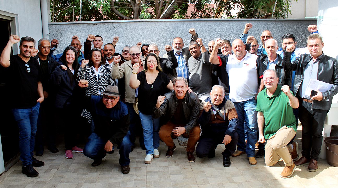 Diretores do SSPMA participam de articulação com lideranças sindicais do Estado em prol do fortalecimento da categoria